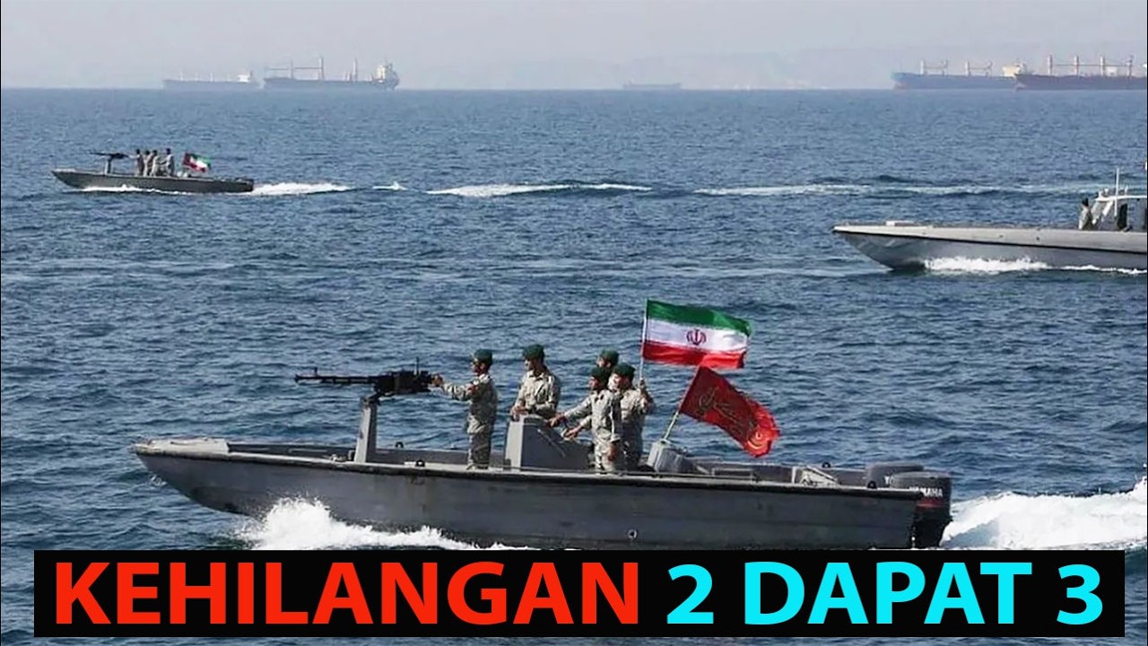 Ladeni AS, Iran Tembaki dan Sita Kapal Dagang