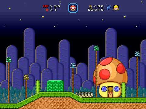 Super Mario Bros .X (SMBX2) - {Beta 3 Characters only run} (Part 2)
