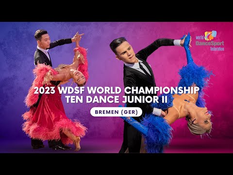 2023 WDSF World Championship Ten Dance Junior II - Latin Final