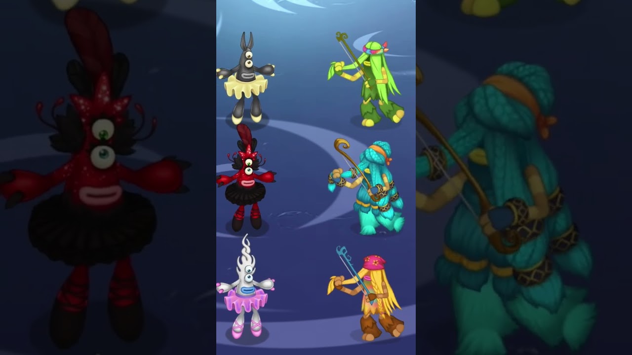 魔法のネクサスでのトゥートゥー、Rトゥートゥー、Eトゥートゥー、ルーバ、Rルーバ、Eルーバ！ #マイシンキングモンスター #mysingingmonsters #マイシンギングモンスター #msm