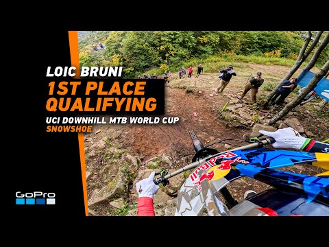 GoPro: Loic Bruni - 1st Place Qualifying Run in Snowshoe | 2023 UCI Downhill MTB World Cup
