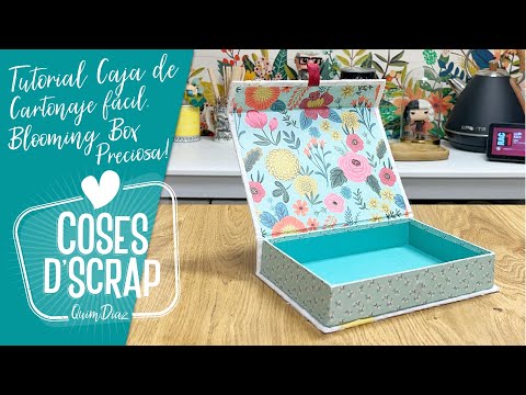 Easy and beautiful cardboard box tutorial (Blooming Box)