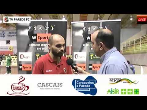 Flash Interview Hóquei em Patins Parede FC 3 - 1 ...
