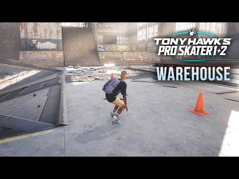 TONY HAWK'S PRO SKATER 1+2 Walkthrough Gameplay Part 1 - WAREHOUSE 100% (4K PS5)