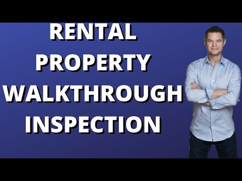 Rental Property Inspection Walkthrough. What To Look For On Your Annual Property Inspection.