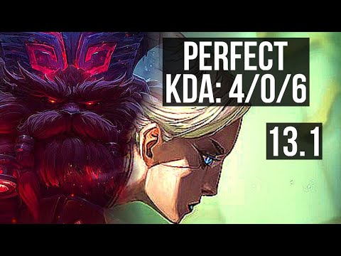 ORNN vs CAMILLE (TOP) | 4/0/6, Rank 8 Ornn | EUW Challenger | 13.1