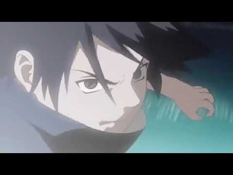 Naruto Vs Sasuke Valley of the End Naruto Awakens One Tails vs Sasuke Gets 3 Tomoe Sharingan 1