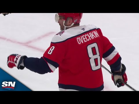 Capitals' Alex Ovechkin Wires Home One-Timer To Score Goal vs. Stars