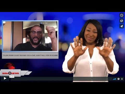 Tyler Perry is not buying you a car, don't fall for FB scams (ASL - 7.11.18)