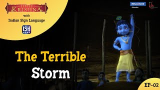 Little Krishna Episode 2: The Terrible Storm | ISL