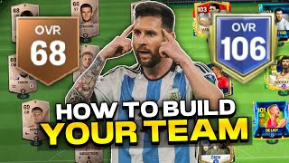 How To BUILD Your TEAM From SCRATCH in EA FC Mobile 25