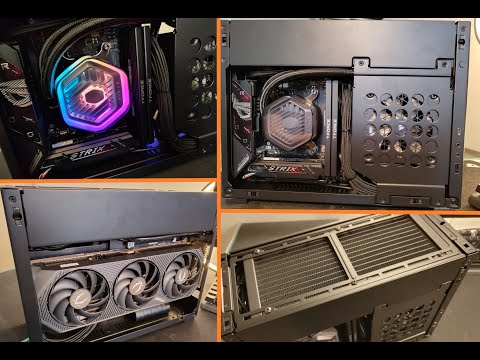COOL Little ITX PC BUILD 9800X3D + RTX5070Ti + Strix B850i | Madness!