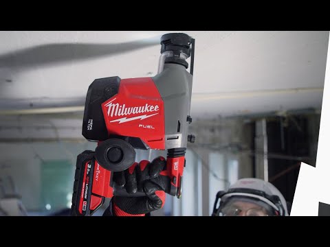 Milwaukee m18 fuel 16 mm sds-plus hammer with integrated dust extractor - testimonial}