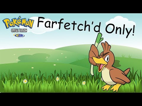 Can You Beat Pokemon Crystal Using Only a Farfetch'd?