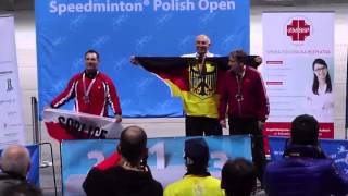 8th podium O50 - ICO SPEEDMINTON POLISH OPEN 2016