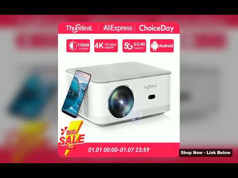 ThundeaL TD92Pro Full HD 1080P 2K 4K Projector TD92 Pro WIFI Android Beam Projector Home Theater Gam