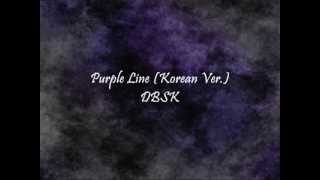 DBSK - Purple Line (Korean Ver.) [Han &amp; Eng]