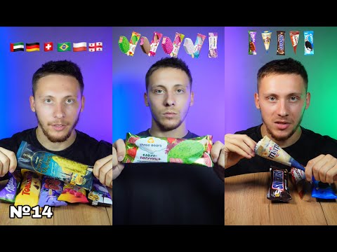 ASMR:ICE CREAM MUKBANG(Compilation).№14