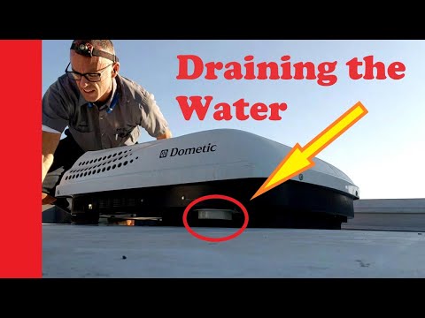 Dometic Penguin Roof A/C Install with Condensate Drains