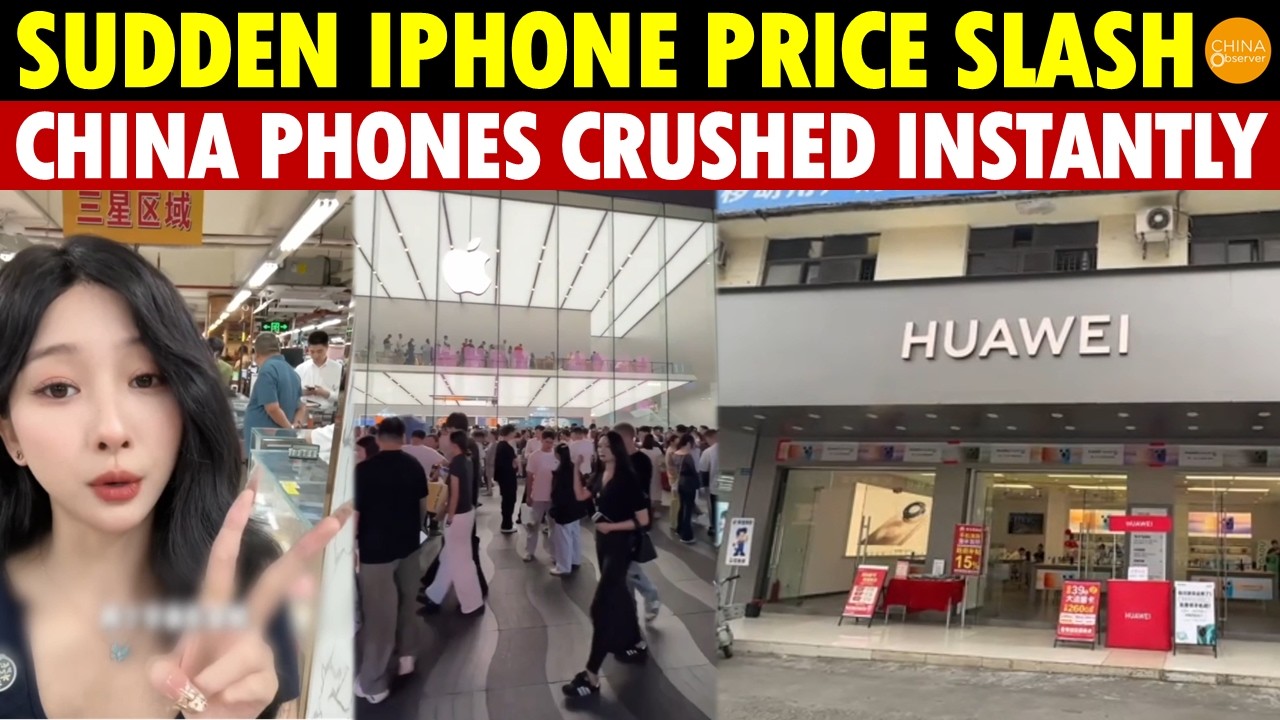 Sudden iPhone Price Drop Hits China Like a Nuclear Bomb, Crushing Domestic Phones