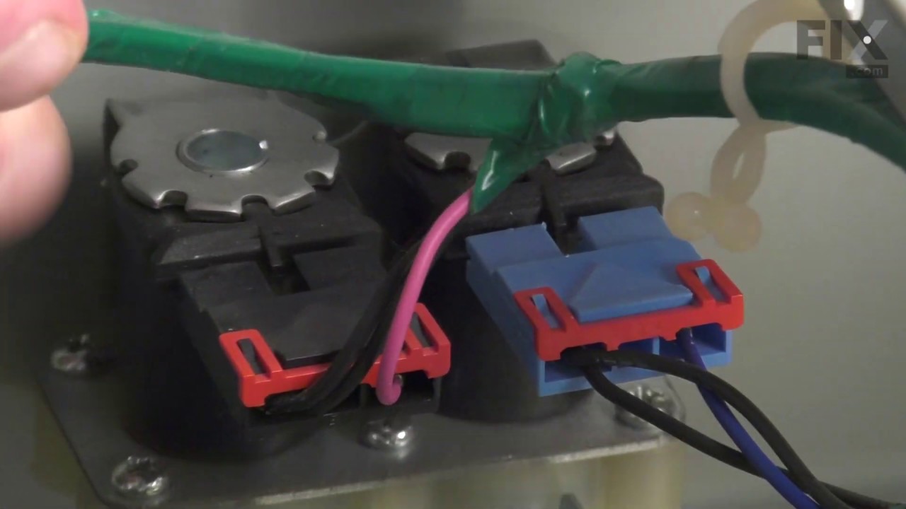 Replacing the Washer Water Valve