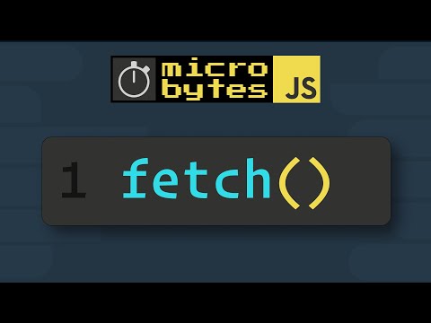 Javascript Fetch Api In 90 Seconds Javascriptjanuary