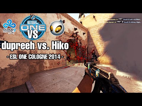 CS:GO Dignitas dupreeh vs. Cloud9 Hiko - ESL ONE COLOGNE 2014