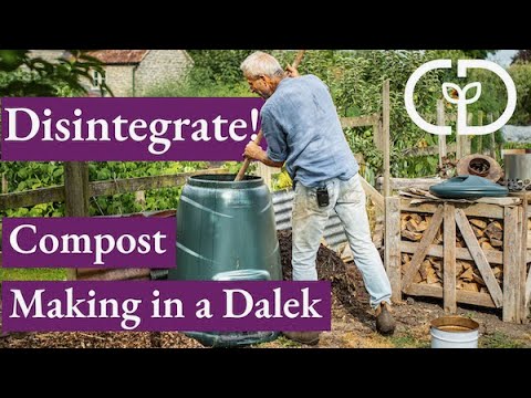 Making compost in a dalek, and how to access it