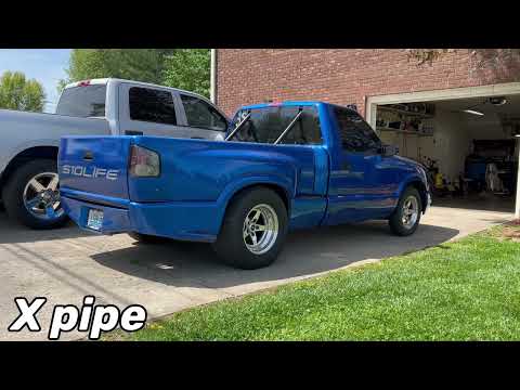 6.0 LS S10 BlackWidow Widowmakers: True Dual vs X Pipe