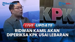 VIDEO Usai Lebaran, KPK Periksa Ridwan Kamil Terkait Kasus Korupsi Bank Milik Jawa Barat