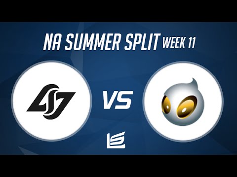 NA LCS 2014 Summer W11D1: Counter Logic Gaming vs Dignitas Highlights