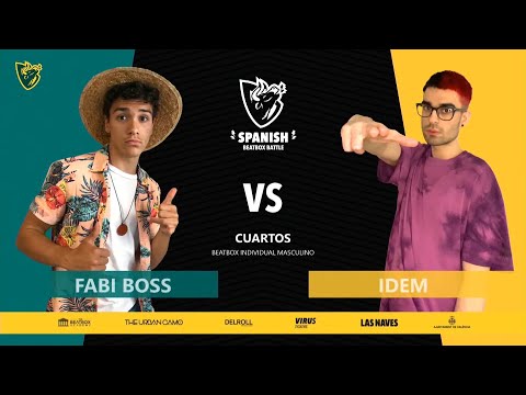 Fabi Boss vs Idem - 1/4 Final | Solo | Spanish beatbox battle 2021