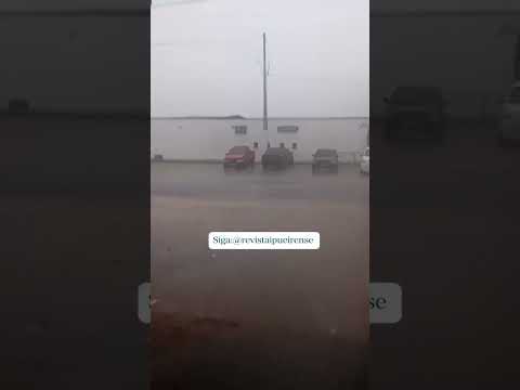05/02/2026: chuva com granizo é registrada em Poranga #ceará. #robertolira #notícias #youtube #news