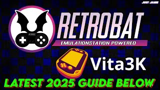 [Update Pinned] Retrobat ☆ PS Vita Vita3k Emulator Setup Guide #retrobat #emulator #frontend