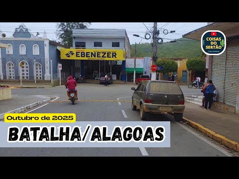 Tour pelas ruas de Batalha/Alagoas 