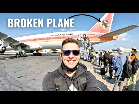 BACK TO AFRICA ON A BROKEN PLANE!