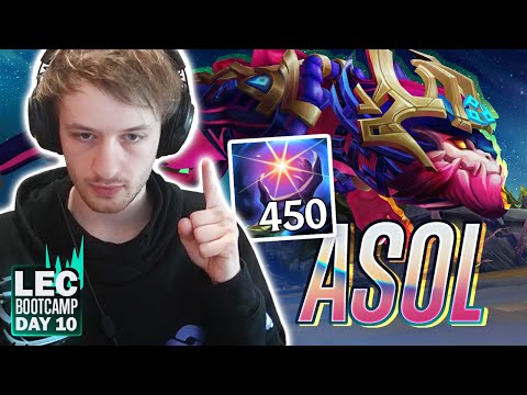 LEC BOOTCAMP DAY 10 🔥 AURELION SOL IS SO FUN THIS SEASON!