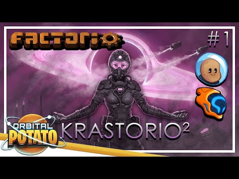 STARTING A MEGA FACTORY!- Factorio - Krastorio Mega Mod - w/@wanderbots