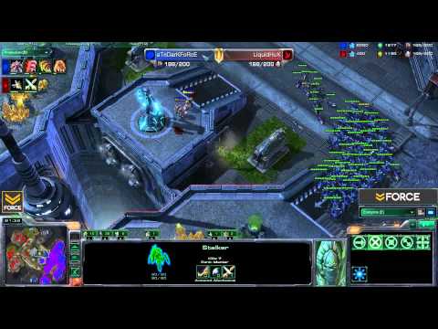 StarCraft 2 - HuK [P] vs DarKFoRcE [Z] G1 - Commentary