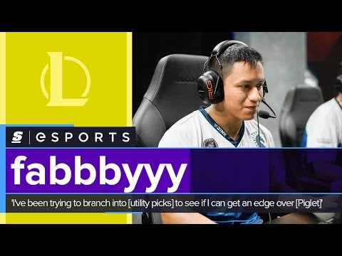 Fabbbyyy:‘I’ve been trying to branch into [utility picks] to see if I can get an edge over [Piglet]’