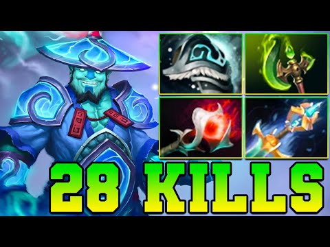 28 Kills Storm Spirit Dota 2 Pro Mid Lane Gameplay Guide Item Build Highlights Skills Mid Patch 7.37