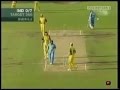 Virender Sehwag hits first ball for a six