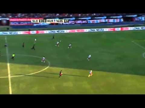 Gol de Nicolás Blandi para poner el 1-0 Final frente a Huracán