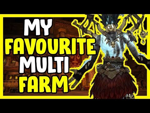 My Favourite Multi Farm In WoW BFA 8.3 - Gold Farming, Gold Making Guide