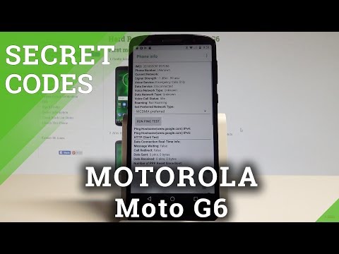 Secret Codes MOTOROLA Moto G6 - Hidden Mode / Tricks / Advanced Settings |HardReset.Info