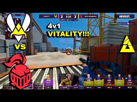 Confronto Eletrizante no Major Paris- Vitality vs Into the Breach: 4v1 VITALITY blastv#csgo