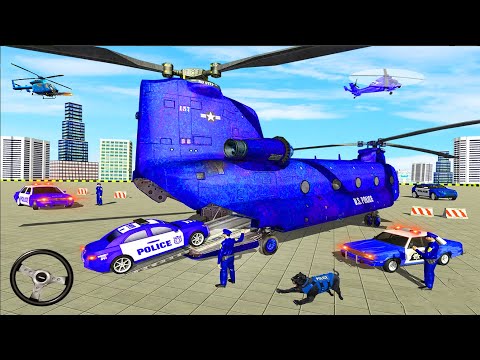 US Police Car Transporter Driving #3 Driver New Indian Truck Android Gameplay