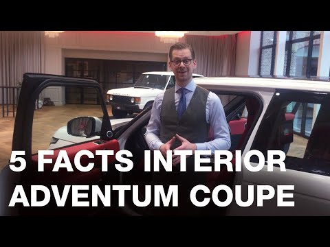 5 facts you did not know about Adventum Coupe - car interior design | Niels van Roij Design