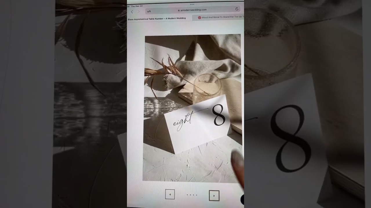 Table numbers made easy ❤️