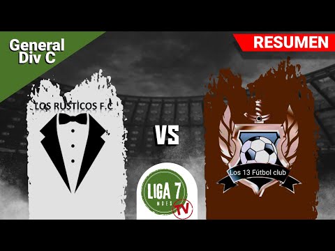 Los Rusticos (4) - (2) Los 13 FC | Resumen | Liga 7Mdes